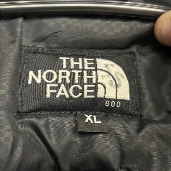 THE NORTH FACE 800 Down Jacket Puffer Jacket VTG Mens Black | Size XL - Picture 10 of 11